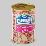کنسرو لوبیا چیتی با قارچ
