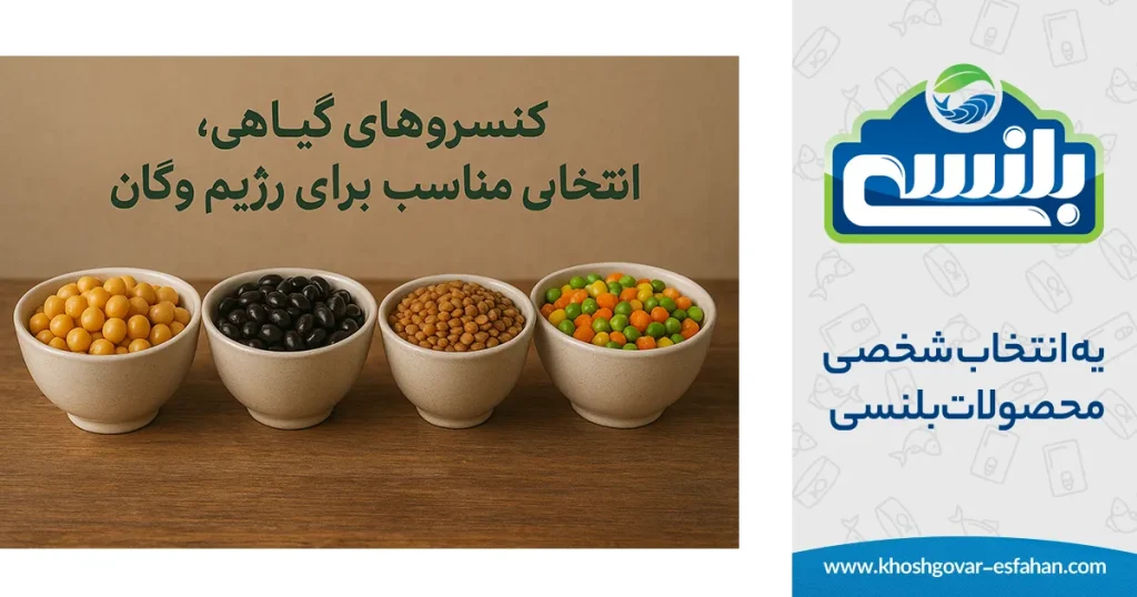 کنسروهای گیاهی